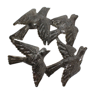 Metal Bird Formation 7" | Haitian Steel Metal Drum Art , Vineworks - Vineworks Fair Trade