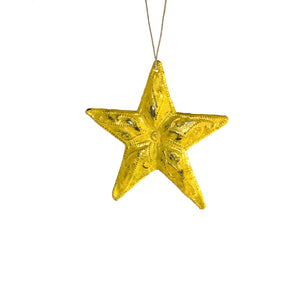 Metal Yellow - Star , Vineworks - Vineworks Fair Trade