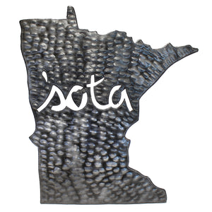 Minnesota - Sota 20" | Haitian Steel Metal Drum Art , Vineworks - Vineworks Fair Trade