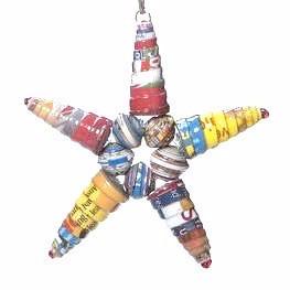 Cereal Box Star | Multicolor , Vineworks - Vineworks Fair Trade